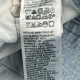 501 Levis Jeans - 30W 27L Blue Cotton