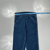 Unbranded Carpenter Pants - 31W 32L Blue Cotton