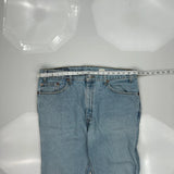 505 Levis Jeans - 39W 30L Light Wash Cotton
