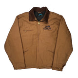 Tri-Mountain Jacket - Large Brown Cotton