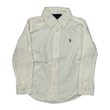 Age 3 Ralph Lauren Shirt - 2XS White Linen