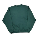 Winnie The Pooh Embroidery Disney Cartoon Sweatshirt - XL Green Cotton
