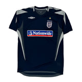 England Umbro 2005-06 Training Football Shirt - XL Navy Polyester