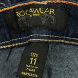 Rocawear Jeans - 30W UK 8 Dark Wash Denim