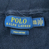Polo By Ralph Lauren 1/4 Zip - 2XL Navy Cotton