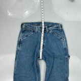 Polo By Ralph Lauren Double Knee Carpenter Jeans - 32W 31L Blue Cotton