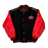 Chevrolet Racing Steve & Barry Graphic Varsity Jacket - Large Black Acrylic