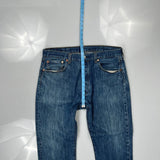 501 Levis Jeans - 36W 30L Blue Denim