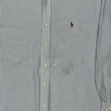 Ralph Lauren Striped Shirt - XL Blue Cotton