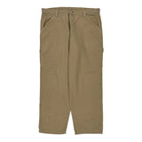 Wrangler Carpenter Pants - 36W 30L Khaki Cotton