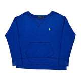 Polo By Ralph Lauren Sweatshirt - Medium Blue Cotton