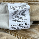 Carhartt Carpenter Pants - 34W 32L Beige Cotton