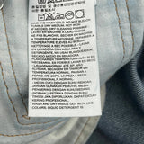 502 Levis Denim Shorts - 34W 10L Blue Cotton