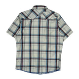 Oakley Checked Short Sleeve Shirt - Large Multicoloured Cotton