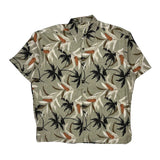 Munsingwear Floral Hawaiian Shirt - Large Multicoloured Viscose