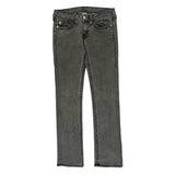 True Religion Skinny Jeans - 30W UK 8 Grey Cotton