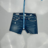 True Religion Denim Shorts - 27W UK 6 Blue Denim