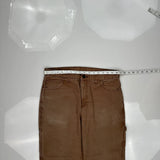 Dickies Carpenter Pants - 33W 32L Brown Cotton