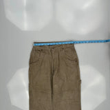 Unbranded Carpenter Trousers - 30W 30L Khaki Cotton