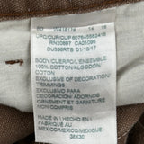 Dickies Carpenter Pants - 36W 30L Brown Cotton