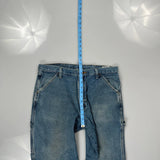 Unbranded Carpenter Jeans - 35W 30L Blue Cotton