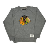Nhl Old Time Sports Sweatshirt - Medium Gray Cotton Blend