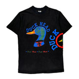 Duck Head Single Stitch T-Shirt - XL Black Cotton