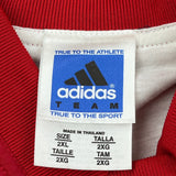 Kings Basketball Adidas Windbreaker - 2XL Red Polyester