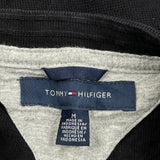Tommy Hilfiger Henley Long Sleeve T-Shirt - Medium Black Cotton