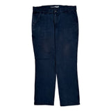 Carhartt Carpenter Pants - 34W 32L Blue Cotton