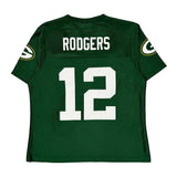 Green Bay Packers N.F.L. Team Apparel Nfl Football Jersey - Medium Green Polyester