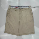Tommy Hilfiger Chino Shorts - 34W 10L Khaki Cotton