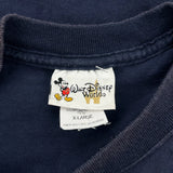 Mickey Mouse Disney T-Shirt - XL Navy Cotton