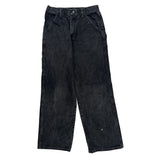 Wrangler Carpenter Pants - 26W US 4 Black Cotton