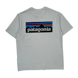 Patagonia Graphic T-Shirt - Small Gray Cotton