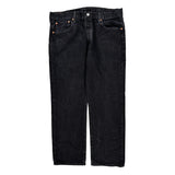 501 Levis Jeans - 38W 32L Black Cotton