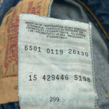 Levis Jeans - 26W UK 6 Blue Cotton