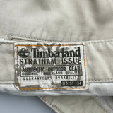 Timberland Cargo Shorts - 34W 8L Beige Cotton
