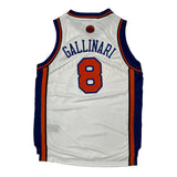 New York Knicks Adidas Nba Jersey - Large Blue Polyester