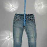 Miss Me Jeans - 28W UK 6 Light Wash Cotton Blend