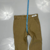Carhartt Carpenter Pants - 33W 30L Khaki Cotton