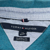 Tommy Hilfiger Polo Shirt - Large Blue Cotton