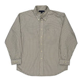 Tommy Hilfiger Checked Shirt - XL Beige Cotton
