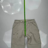 Carhartt Double Knee Carpenter Trousers - 36W 30L Beige Cotton
