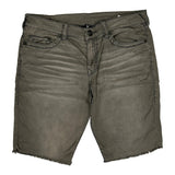 True Religion Denim Shorts - 38W 12L Grey Cotton