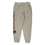 Age 8-10 Carhartt Joggers - Small Beige Cotton Blend