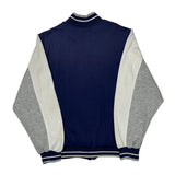 Nike Track Jacket - Medium Blue Cotton