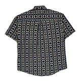 Natural Issue Short Sleeve Shirt - Large Blue Cotton