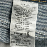 Carhartt Jeans - 32W 34L Blue Cotton