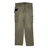 Wrangler Cargo Pants - 34W 34L Gray Cotton